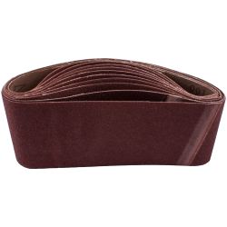 Sanding Belt 100 X 530mm 80 Grit 10/pack