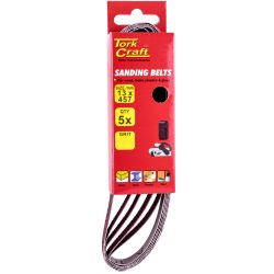 Powerfile Sanding Belt 13 X 457mm 100 Grit 5/pk
