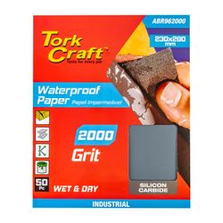 Premium Waterproof Paper 2000 Grit 230 X 280 (50 Piece) Automotive