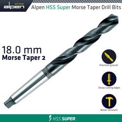 Hss Super 18mm Morse Taper 2 Shank