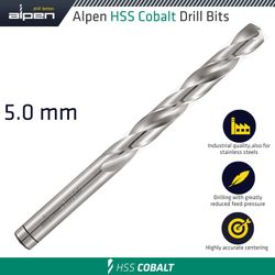 Hss Cobalt Drill Bit 5.0mm