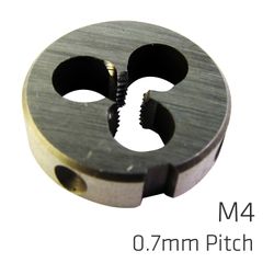 Machine Die Cobalt 4mm Spiral Point In Pouch 0.7mm Pitch