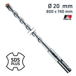 Sds Plus Hammer Bit 800 X 740mm 20mm