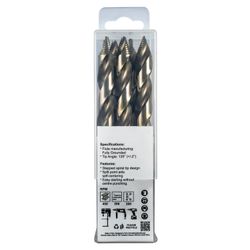Precision-max Step Point 13.0mm Hss Dril 5 Pack