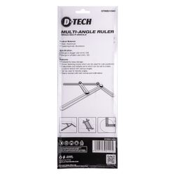 Alum Multi-angle Ruler 500mm Four Fold