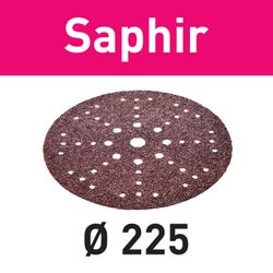 FESTOOL STF D225/48 P36 SA/25 Saphir Abrasive Discs 225mm P36 25 Piece