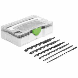 FESTOOL SYS3 S 76-SB CE-6-SET Auger Bit Set 6 Piece in Systainer
