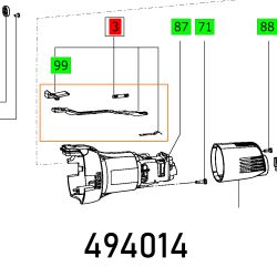 FESTOOL Switch Linkage DF 500 Q DOMINO Joining Machine Spare Part