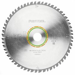FESTOOL Wood Universal Saw Blade HW 260x2.5x30 W60 for KS 120 & KS 88