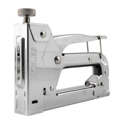 Staple Gun Metal Body Tension Adj 22g 4-14mm Jt21 Stap Reload Ind
