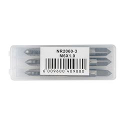 Taps Carb.steel 6x1.0mm 3/pack