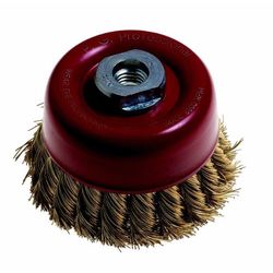 Wire Cup Brush Knotted 100mm