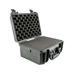 Hard Case 410x340x220mm Od With Foam Black Water & Dust Proof (443412)