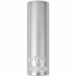 Socket 17mm 1/2' Dr Deep Socket Crv 12 Point