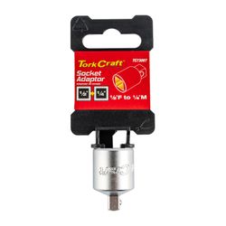 Socket Adaptor 1/2'f X 1/4'm Square