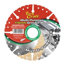Multi Material Cutting Blade 115mm X 22.23mm Angle Grinder
