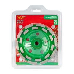 Diamond Grinding Cup Wheel 125mm X M14 Dbl Row Closed Pressed Contract