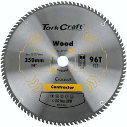 Blade Contractor 350 X 96t 30/1 Circular Saw Tct