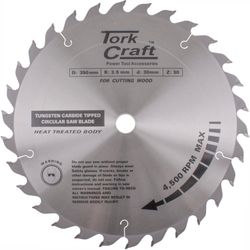 Blade Tct 350 X 30t 30/1 Profesional Industrial