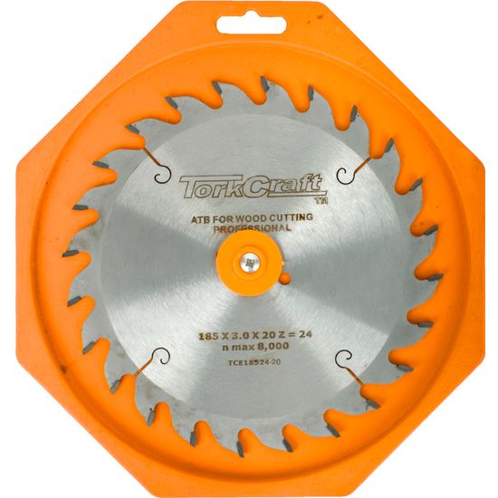 Blade Tct Euro Tip 185 X 24t 20-16 Profesional