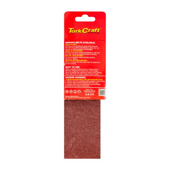Sanding Belt 64 X 406mm 120grit 2/pack