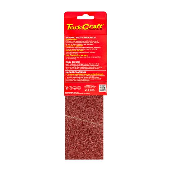 Sanding Belt 75 X 510mm 40grit 2/pack