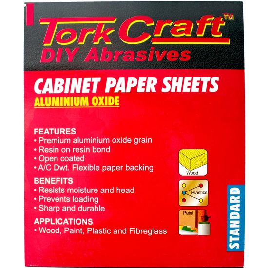 Cabinet Paper 230 X 280 180 Grit 50 Per Pack Std