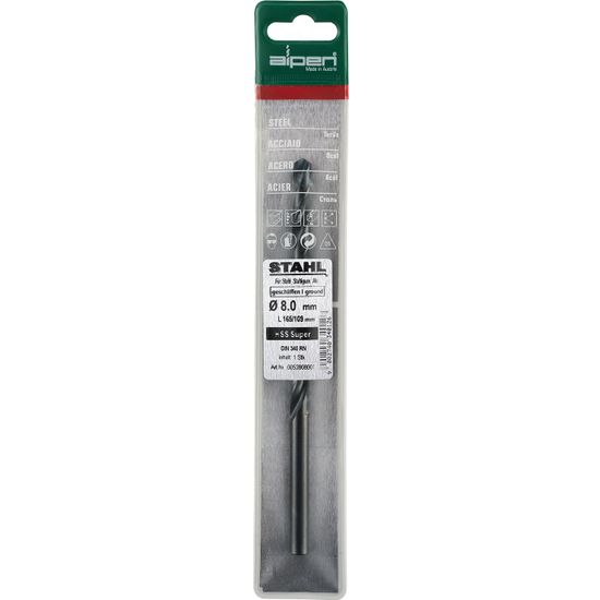 Hss Super Drill Bit Long 6 X 139mm Pouch