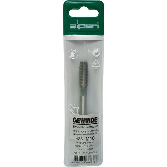 Tap 5mm Hss In Pouch 0.8mm Pitch