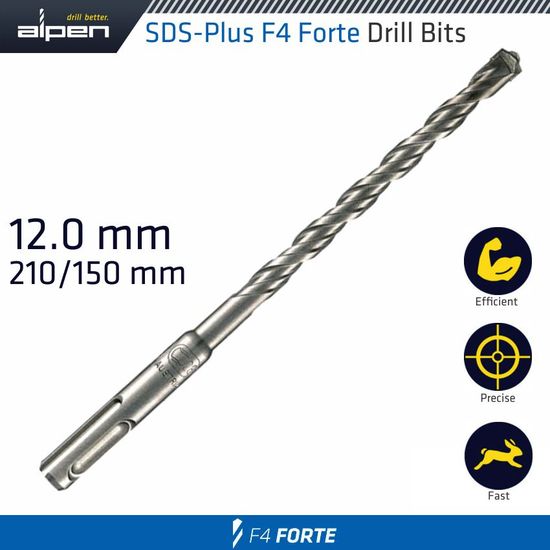 Sds Plus Bit 210 X 150mm 12mm Bulk