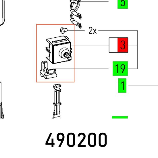 Switch Ps 300 Eq- Ofk 500 - Ofk700 - Mfk