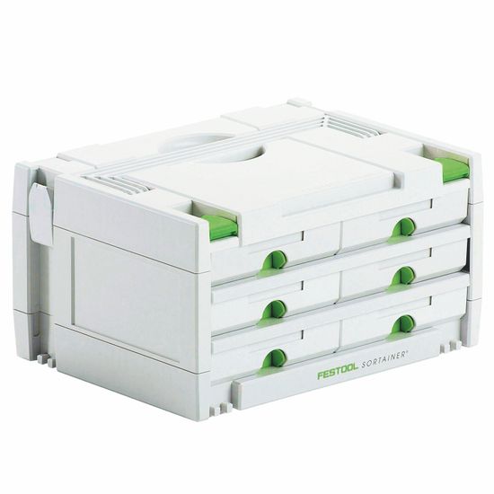 FESTOOL SYS 3-SORT/6 SORTAINER 6 Drawer Storage System