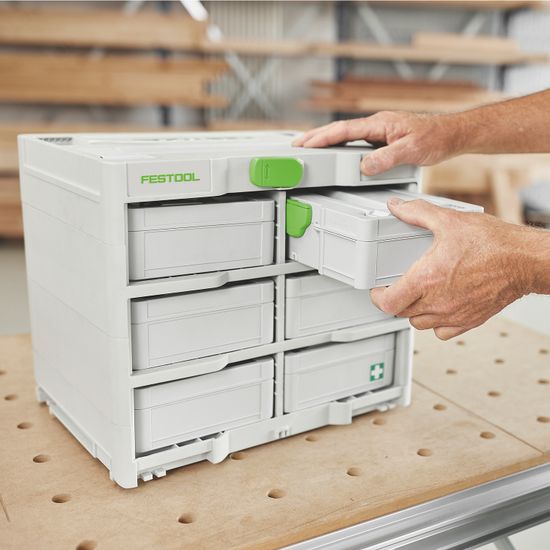 FESTOOL SYS3 S 76-1/4"-CE RA Ratchet and Socket Set 37 Piece