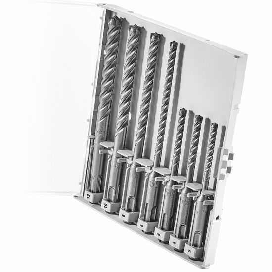 FESTOOL BKS SYS3 D5-12 SDS 7-Piece SDS-Plus Hammer Drill Bit Set