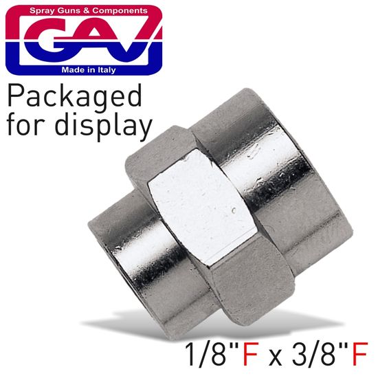 Reducing Socket 1/8 X 3/8 F/f Packaged