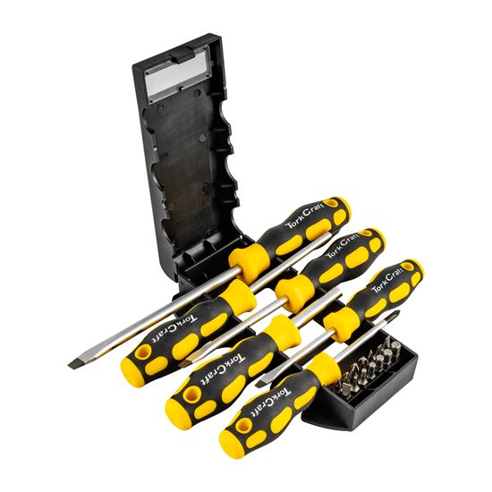 20pc Screwdriver Set Includes Insert Bits