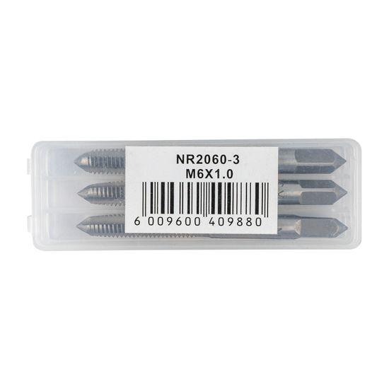 Taps Carb.steel 6x1.0mm 3/pack