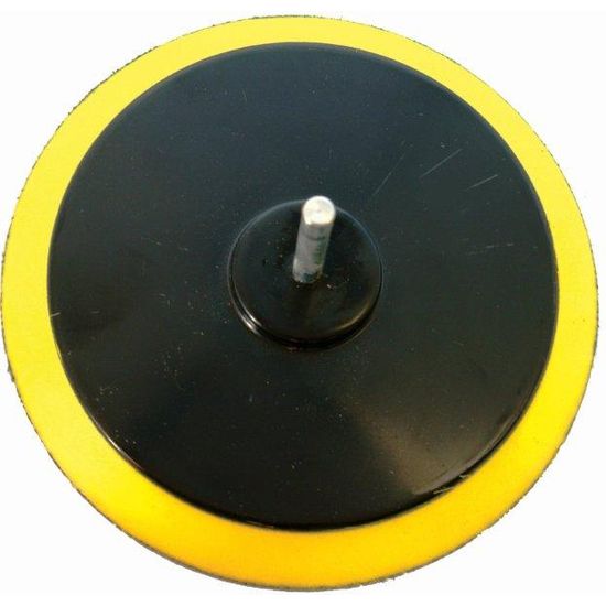 Backing Pad Hook And Loop 125mm With 8mm Spindle