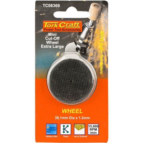 Mini Cut-off Wheel Extra Large 38.1mm X 1.2mm