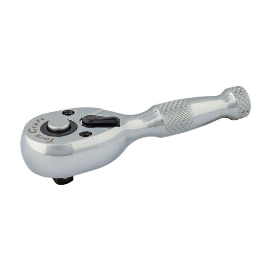Ratchet Stubby 90mm 1/4' Drive Steel Handle