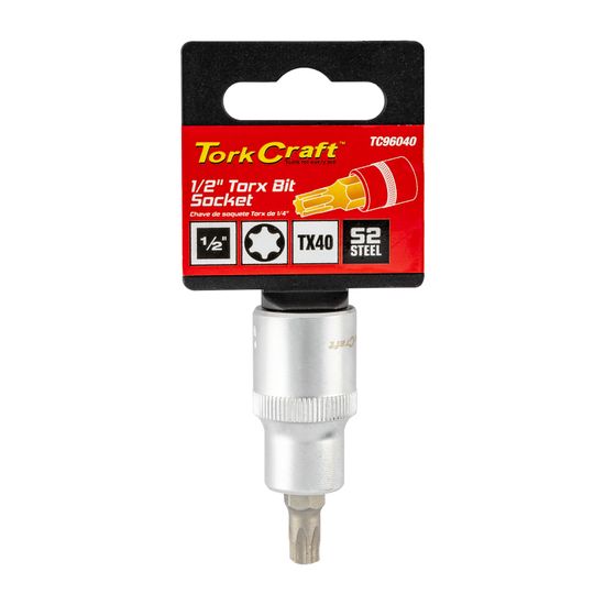 Socket Bit 1/2"dr Torx T40 S2 Material