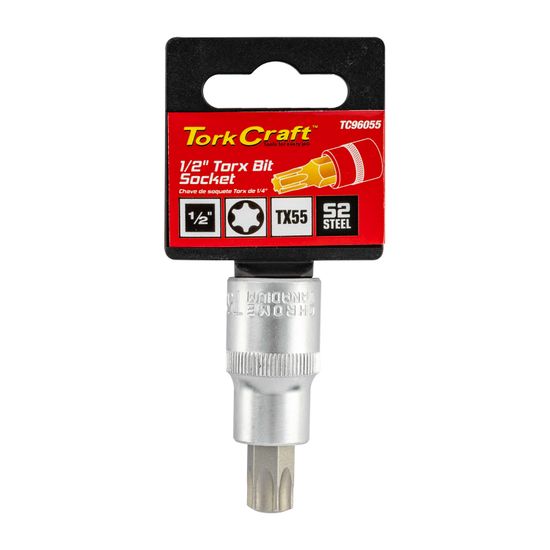 Socket Bit 1/2"dr Torx T55 S2 Material