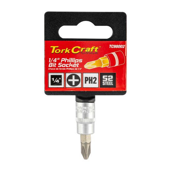 Socket Bit 1/4"dr Phillips Ph2 S2 Material