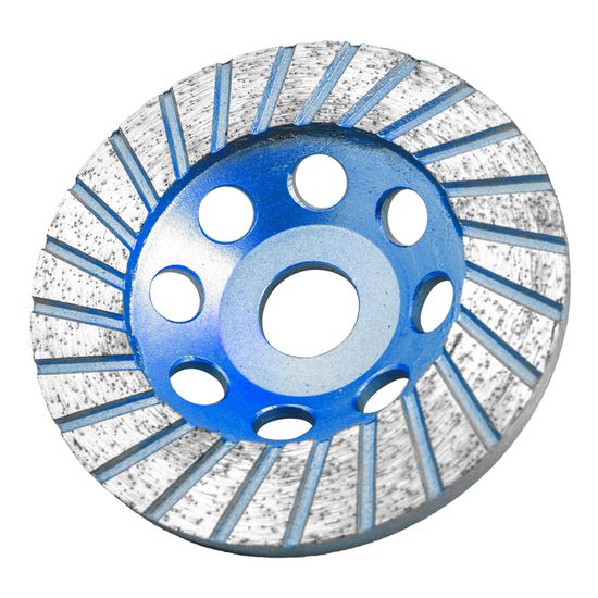 Dia. Cup Wheel 115mm X 22.23mm Turbo Laser Welded Industrial