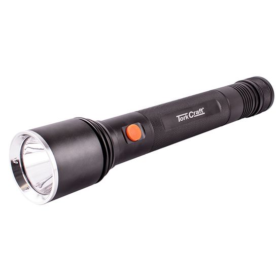Torch Led Alum. 500lm Blk Use 3x D-cell Batteries TORK CRAFT Flash Lig