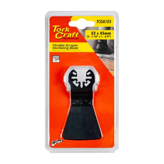 Quick Change Flexible Scraper 52x45mm(2-1/16'x1-3/4')