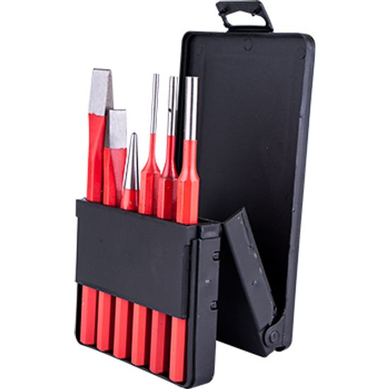 TORK CRAFT Chisel And Punch Set 6pc