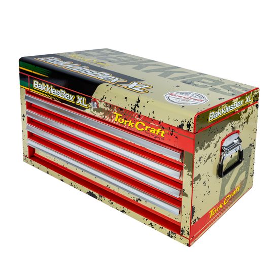 Top Tool Box 254pc 4 Drawer 660x310x380mm Pro Tool Box Bakkies Xl