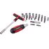 29pc Ratcheting Screwdriver & T-handle Tool Set