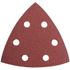 Sanding Triangle Sheet 60grit 94x94x94mm 5/pack W/holes Hook & Loop